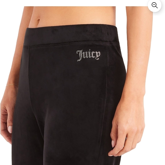 Juicy Couture Black Velour Tracksuit - Picture 4 of 7